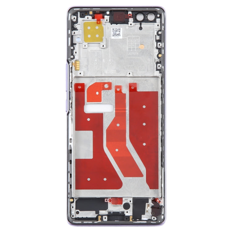 For Huawei nova 9 Pro Original Front Housing LCD Frame Bezel Plate(Purple)