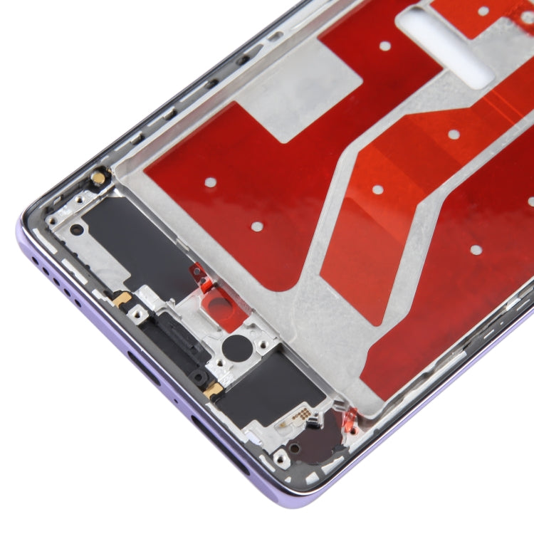 For Huawei nova 9 Pro Original Front Housing LCD Frame Bezel Plate(Purple)