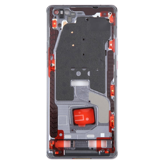For Huawei Mate 40 Pro Original Front Housing LCD Frame Bezel Plate(Black)