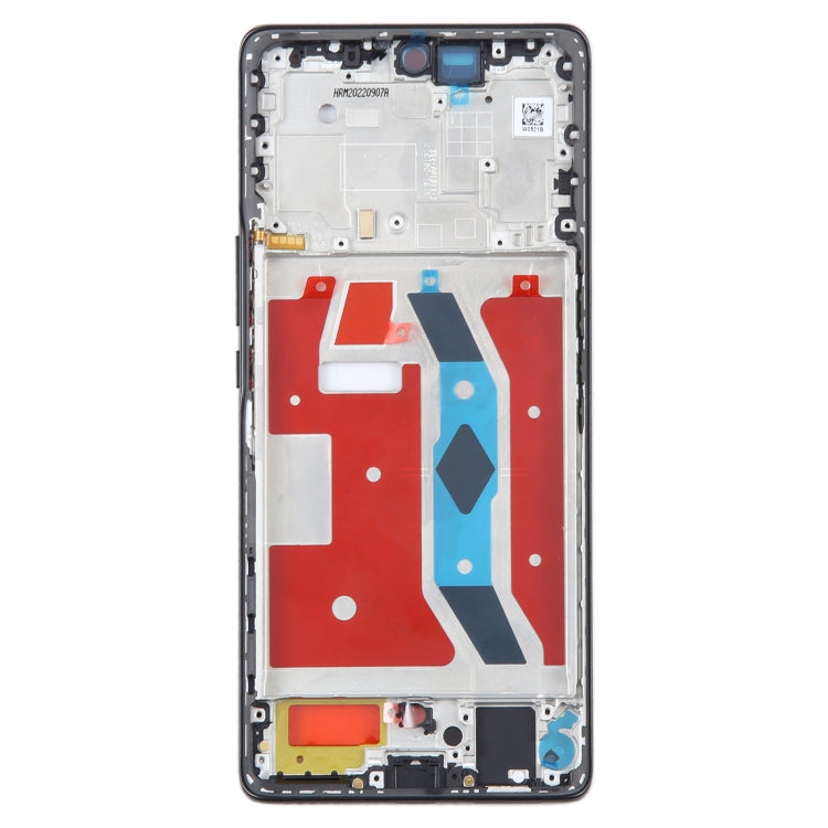 For Honor X40 Original Front Housing LCD Frame Bezel Plate(Black)