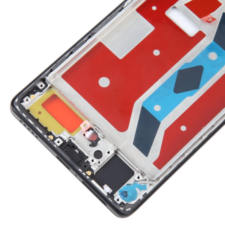 For Honor X40 Original Front Housing LCD Frame Bezel Plate(Black)