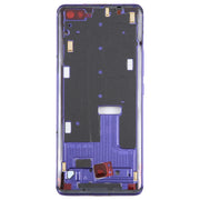 For Huawei nova 7 Pro Original Front Housing LCD Frame Bezel Plate(Purple)