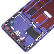 For Huawei nova 7 Pro Original Front Housing LCD Frame Bezel Plate(Purple)