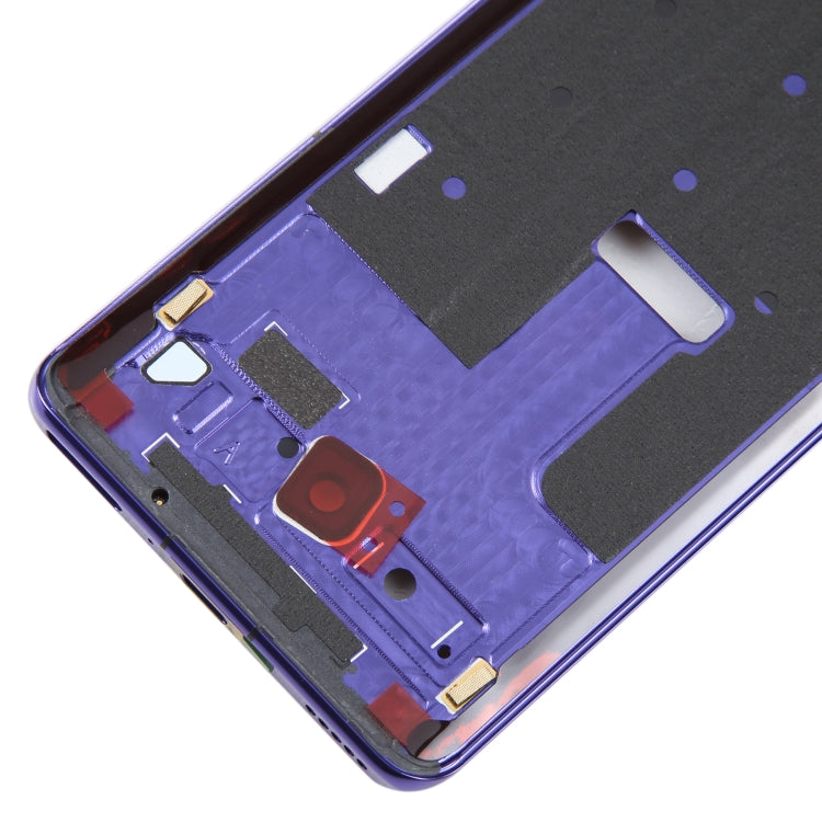 For Huawei nova 7 Pro Original Front Housing LCD Frame Bezel Plate(Purple)