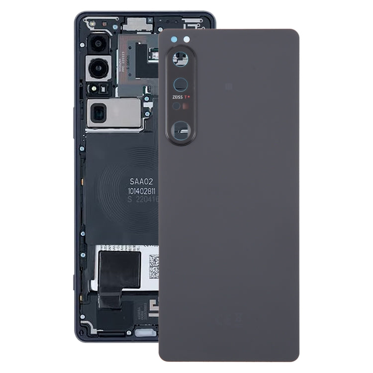 For Sony Xperia 1 IV Original Battery Back Cover(Black)