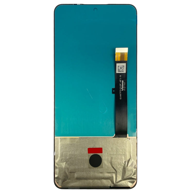 AMOLED Material LCD Screen for ZTE Axon 30 Pro 5G A2022 With Digitizer Full Assembly(Black)