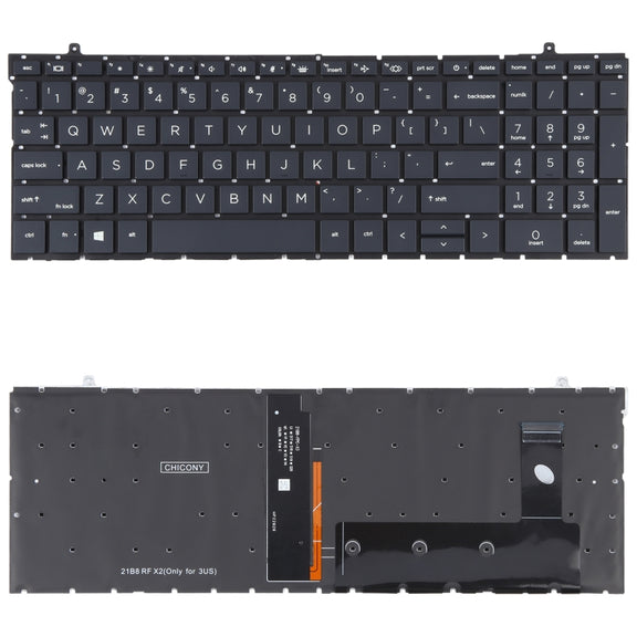 For HP ProBook 450 G9 455 G9 455R G9 HSN-Q34C-4 US Version Keyboard with Backlight