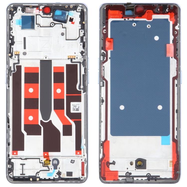 For OPPO A1 Pro Original Front Housing LCD Frame Bezel Plate (Blue)