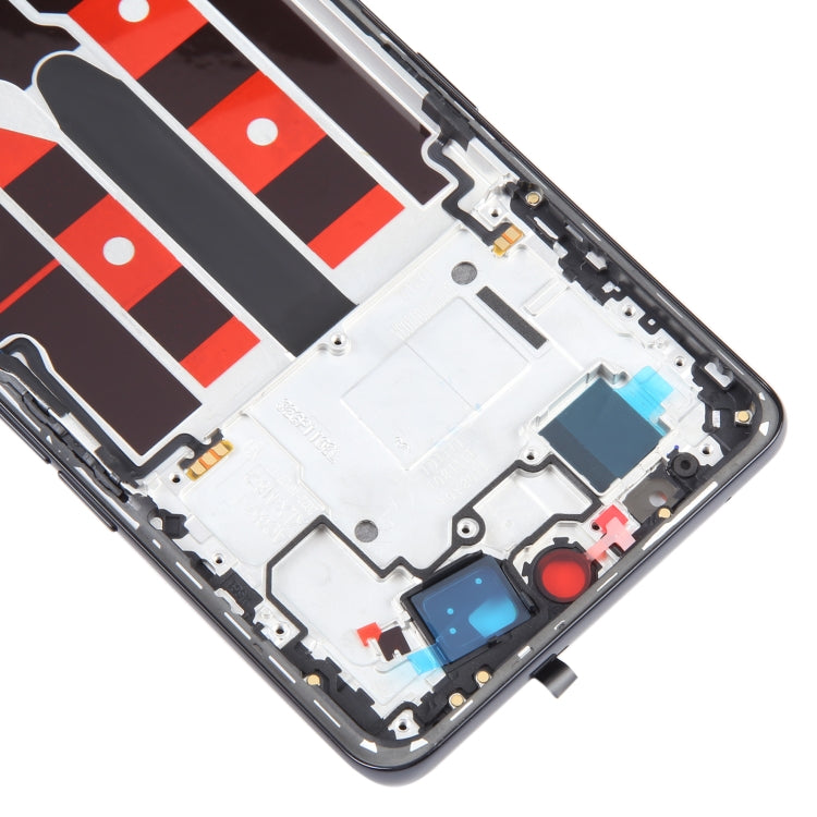 For OPPO Reno8 T 5G Original Front Housing LCD Frame Bezel Plate (Black)