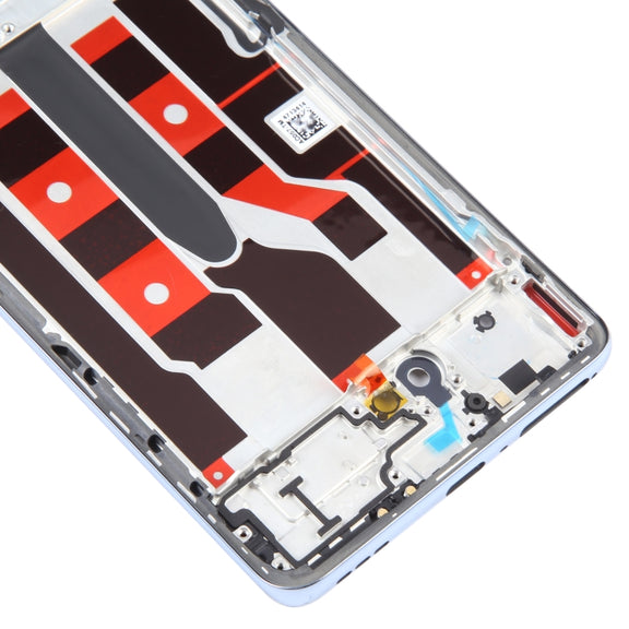 For OPPO Reno8 T 5G Original Front Housing LCD Frame Bezel Plate (Blue)