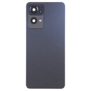 For OPPO Reno7 Pro Original Battery Back Cover with Camera Lens Cover(Black)