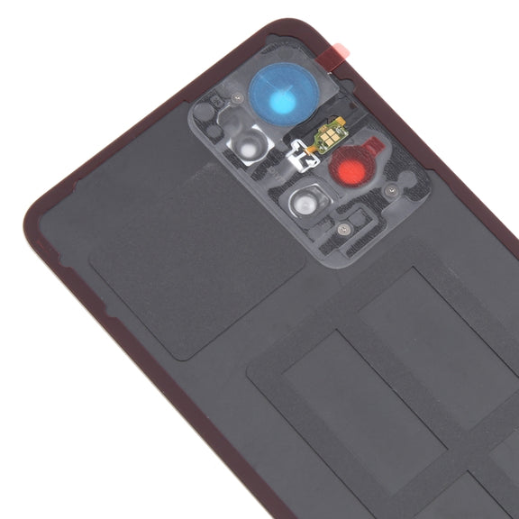For OPPO Reno7 Pro Original Battery Back Cover with Camera Lens Cover(Black)