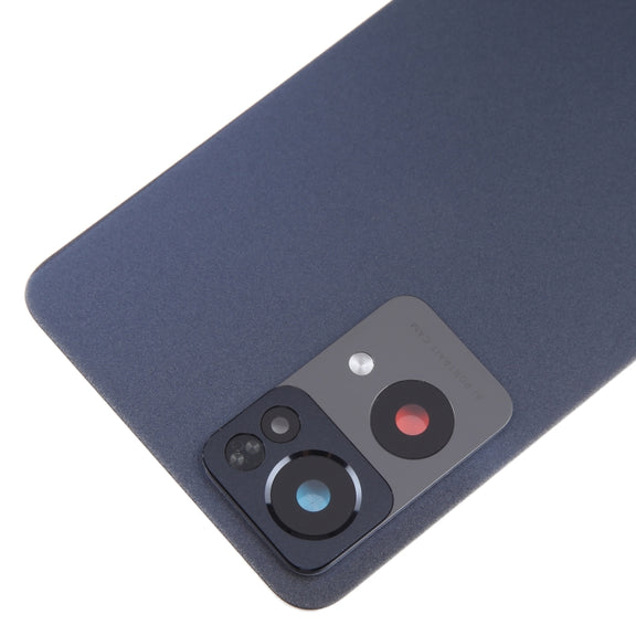 For OPPO Reno7 Pro Original Battery Back Cover with Camera Lens Cover(Black)