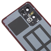 For OPPO Reno7 Pro Original Battery Back Cover with Camera Lens Cover(Gold)