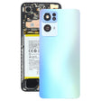 For OPPO Reno7 Pro Original Battery Back Cover with Camera Lens Cover(Blue) - Back Cover by PMC TechLife | Online Shopping South Africa | PMC TechLife