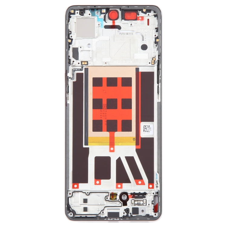 For OPPO Reno9 Pro Original Front Housing LCD Frame Bezel Plate (Gold)