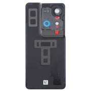 For OPPO Reno8 Pro+ Original Battery Back Cover with Camera Lens Cover(White)
