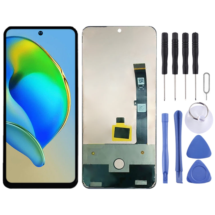 AMOLED LCD Screen For ZTE Blade V40s Digitizer Full Assembly (Black)