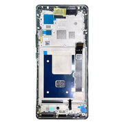 AMOLED LCD Screen For ZTE Axon 40 Pro A2023 Digitizer Full Assembly with Frame(Black)