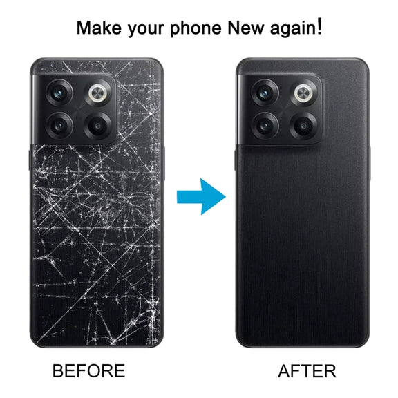 For OnePlus Ace Pro PGP110 Battery Back Cover with Camera Lens Cover (Black)