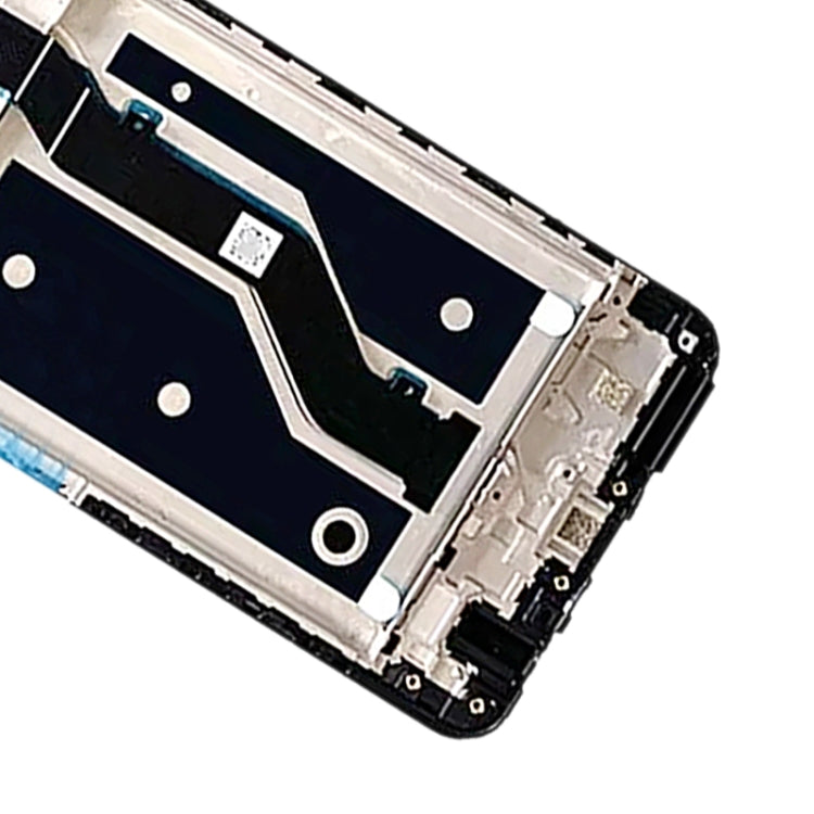 For ZTE Blade V30 9030 A9030 LCD Screen Digitizer Full Assembly with Frame (Black)