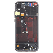 For Honor View 20 Original LCD Screen Digitizer Full Assembly with Frame (Black)