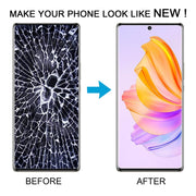 For Honor 80 SE Original LCD Screen Digitizer Full Assembly with Frame (Gold)