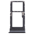 For Motorola Moto G Stylus 2021 SIM Card Tray + Micro SD Card Tray (Black) - Card Socket by PMC TechLife | Online Shopping South Africa | PMC TechLife | Buy Now Pay Later Mobicred
