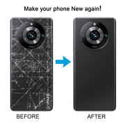 For Realme 11 Pro+ Original Battery Back Cover with Camera Lens Cover(Black)