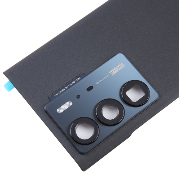 For ZTE Axon 40 Ultra A2023P Battery Back Cover with Camera Lens Cover(Black)