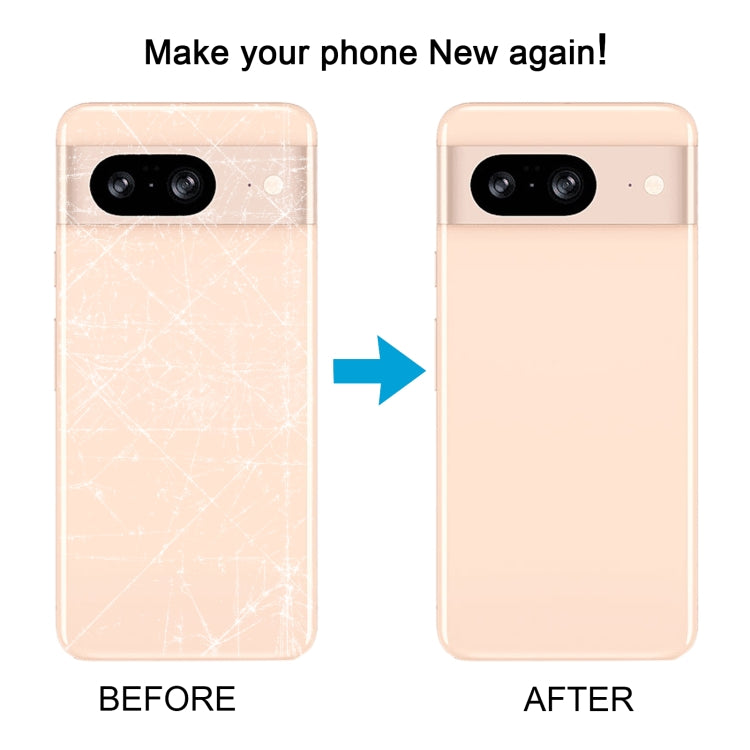 For Google Pixel 8 Original Battery Back Cover(Black)