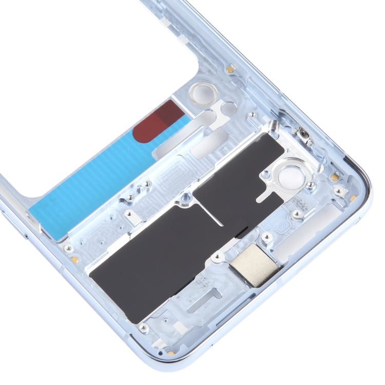 For Google Pixel 8 Pro Original Front Housing LCD Frame Bezel Plate (Blue)