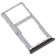 For TCL 20Y Original SIM Card Tray + Micro SD Card Tray (Black)