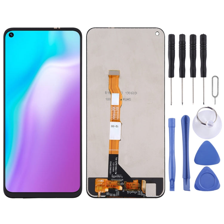 TFT LCD Screen for Vivo Y70s V2002A with Digitizer Full Assembly(Black)