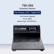 TBK-568 220V Vacuum LCD Temperature Controller Touch Screen Glass Separator Machine