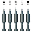 MECHANIC Mortar Mini iShell 5 in 1 Phone Repair Precision Screwdriver Set - free shipping - PMC TechLife - Order now!