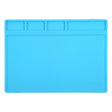 TE-110 Insulation Heat-Resistant Repair Pad ESD Mat, Size: 28 x 20cm - Working Mat by PMC TechLife | Online Shopping South Africa | PMC TechLife
