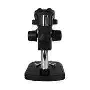0.7X-50X Stereo Microscope Binocular Microscope With Light(Black)