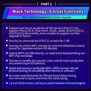 B-BOX Hard Disk Reading Writing Change SN Programming with 1.3 inch Screen for iPhone 7-11