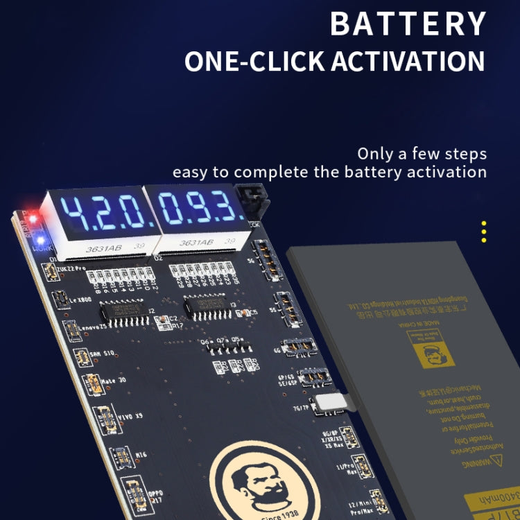Mechanic BA27 Battery Activation Detection Board For iPhone 5-13 Pro Max / Android Phone