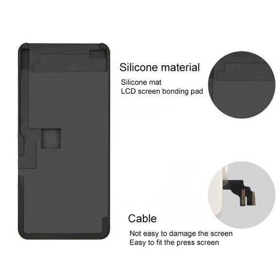 XHZC LCD Screen No Overturning Flex Cable Fit Mat Glue Removal Mould for iPhone 11 Pro Max