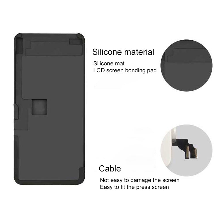 XHZC LCD Screen No Overturning Flex Cable Fit Mat Glue Removal Mould for iPhone 11 Pro Max