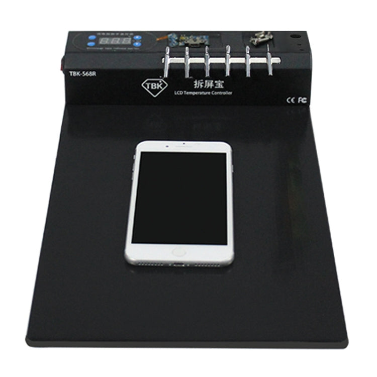 TBK-568R 220V Vacuum LCD Temperature Controller Touch Screen Glass Separator Machine with Multi-function Storage Box