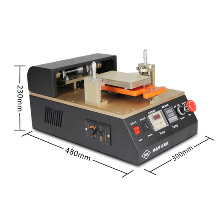 TBK958 Aluminum Alloy LCD Screen Automatic Separation Machine Built-in Temperature Control Chip For 7 inch Mobile Phone