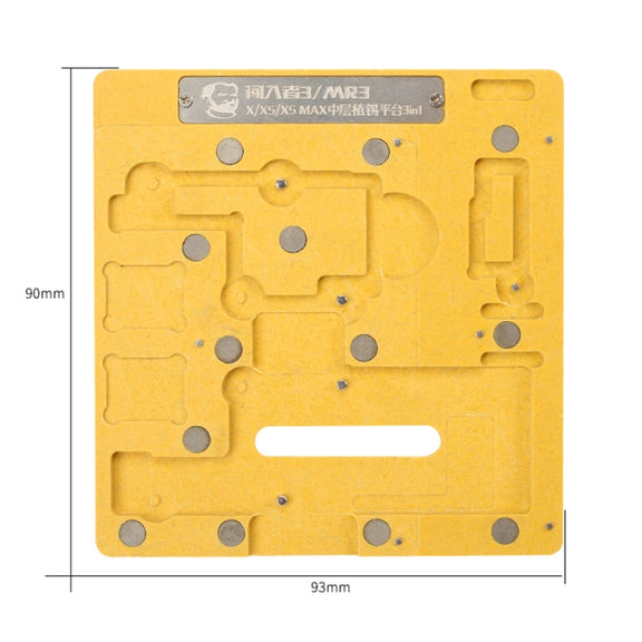 MECHANIC MR3 3 in 1 Mid-Layer Planting Tin Platform for iPhone X/XS/XS Max