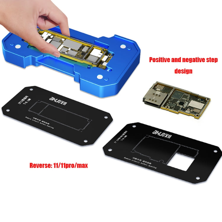 AIXUN FT06 Pro 6 in 1 PCB Printing Reballing Platform For iPX-iP11 Pro Max