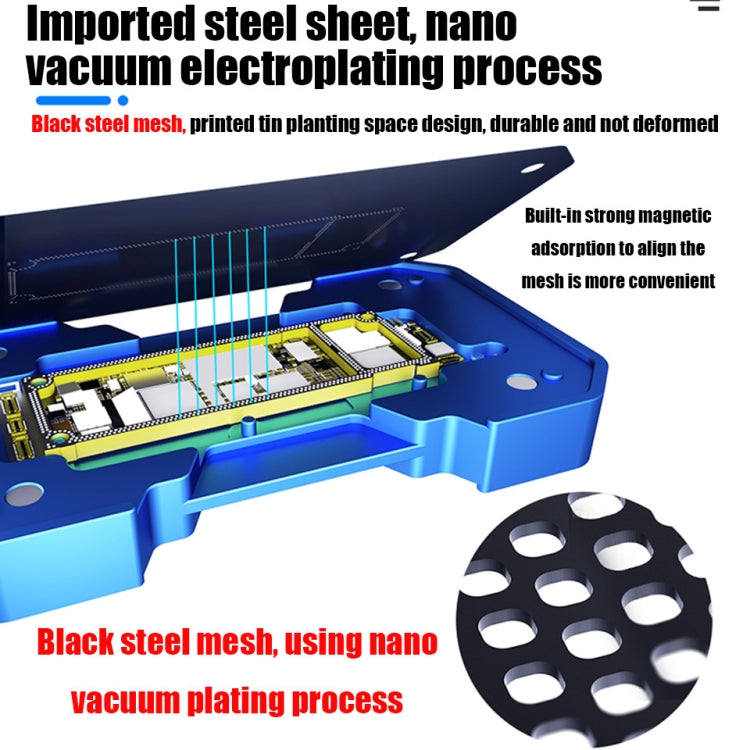 AIXUN FT06 Pro 6 in 1 PCB Printing Reballing Platform For iPX-iP11 Pro Max