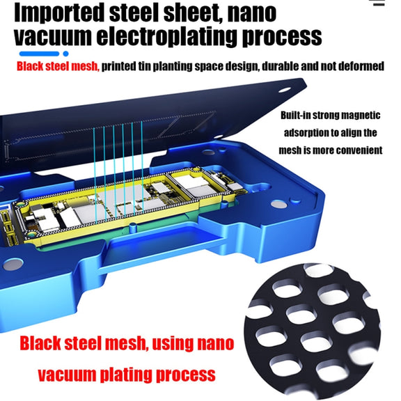AIXUN FT06 Pro 6 in 1 PCB Printing Reballing Platform For iPX-iP11 Pro Max