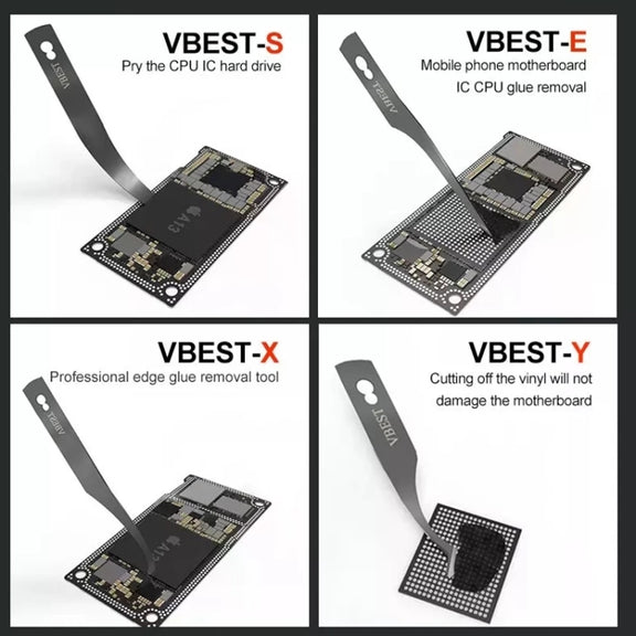 BEST BST-69A+ CPU Chip Remove Glue Tools DIY Carving Knife