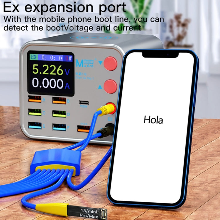 MaAnt Dianba NO.1 Multi-port Wireless USB PD Charger, EU Plug